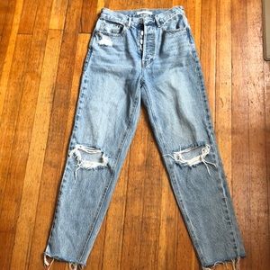 PacSun Ultra High Rise Slim Jeans ripped 24